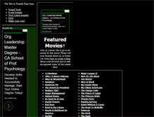 Tablet Screenshot of moviesounds.com